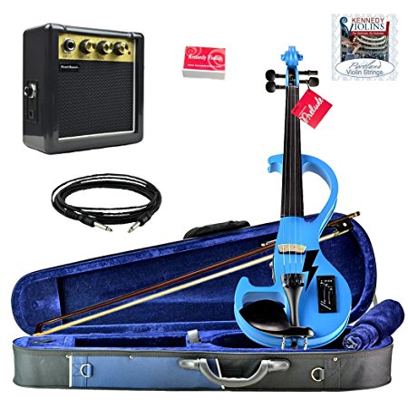 Bunnel Shredder Clearance Electric Violin (Bombshell Blue)