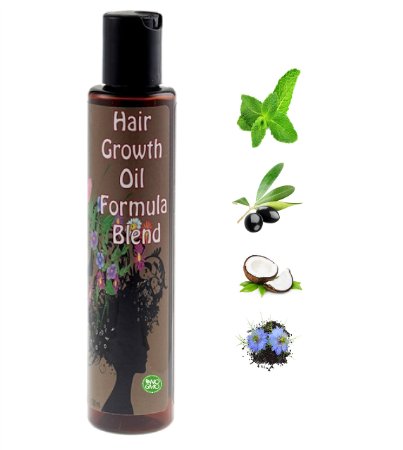 Sweet Sunnah's Black Seed Oil and other Natural oil's Hair Growth Blend