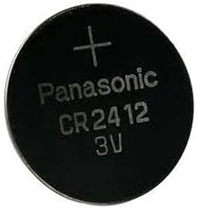 Panasonic CR2412 Lithium 3V Coin Cell Battery DL2412 BR2412