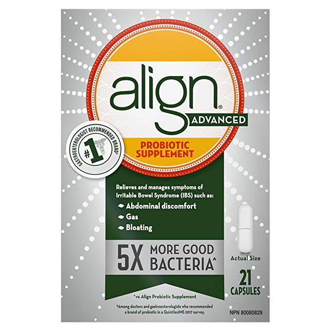 Align Advanced Probiotic, Daily Probiotic Supplement for Digestive Care, 21 Count