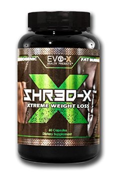 SHR3D-X 60 Capsules Xtreme Weight Loss Burn Fat Get Shredded Curb Appetite Kill Cravings Boost Metabolism Brand NEW Fat Burning Formula EVO-X Health Products 100 Platinum Guaranteed