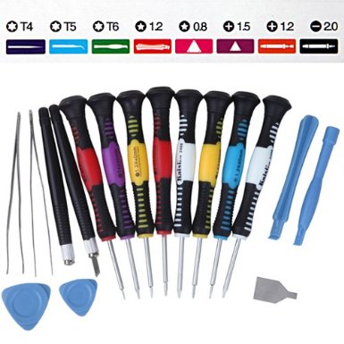 16-piece Screwdriver Set Repair Tool Kit for Apple iPad iPhone and Other Devices