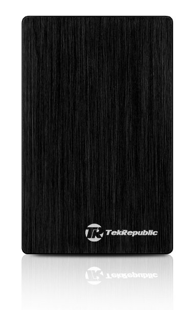Tek Republic USB 30 25-inch Aluminum Hard Driver Disk HDD External Enclosure for 95mm 7mm SATA HDD and SSD Support UASP to Optimized SSD