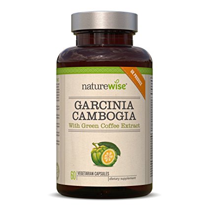 Pure Garcinia Cambogia Plus ultra strong fat burners with 5 Weight Management Ingredients - Including Green Coffee Bean Extract and Green Tea Extract, 60 Easy to Swallow Capsules, 100% Money Back Guarantee - 100% Suitable For Vegetarians