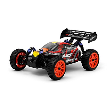 1/16 2.4Ghz Exceed RC Blaze EP Electric RTR Off Road Buggy Wild Red