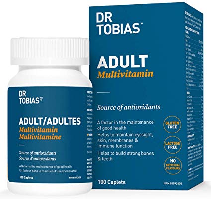 Dr Tobias Adult Multivitamin - Gluten Free (100 count)