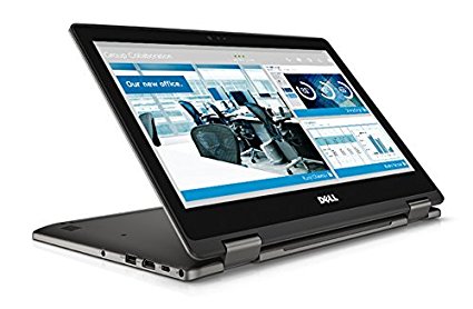 Dell Latitude 3379 2 in1 Laptop, Intel i3-6006U, 2 GHz, 128 GB SSD, Intel HD Graphics, Windows 10 Professional, Grey, 13.3" FHD