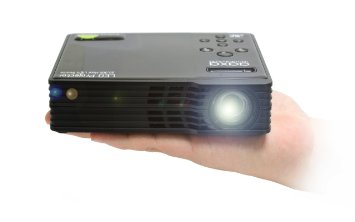 AAXA LED Android PicoMicro Projector with LED WXGA 1280x800 Resolution 550 Lumens Android OS WiFi Bluetooth HDMI VGA 20000 Hour LED Life DLP Projector