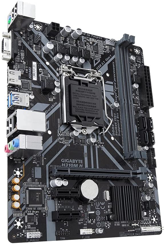 GIGABYTE Intel H310 LGA 1151 Micro ATX DDR4-SDRAM Motherboard