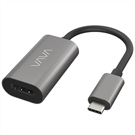 USB C Hub, VAVA USB C to HDMI Adapter with 4K Ultra HD Display, USB C Display Port for 2017 MacBook Pro 2016 / 2017, Google ChromeBook and More Type C Laptop