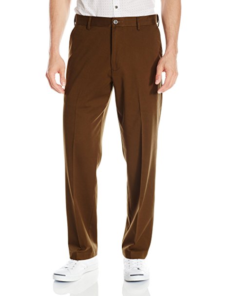 Dockers Men's Comfort Khaki Stretch Relaxed-Fit Flat-Front Pant