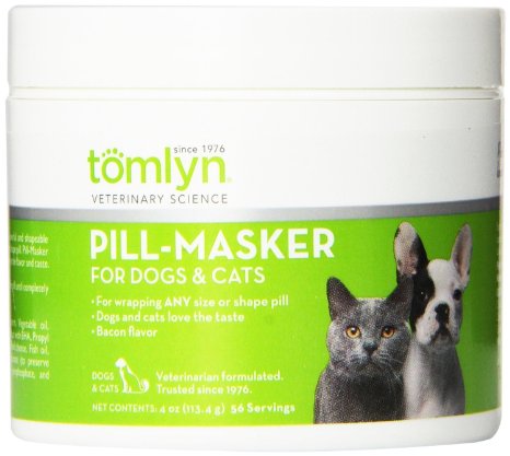 Tomlyn Pill Masker Dog and Cat Supplement, 4 Ounce