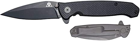 KA-BAR, TDI Flipper Folder Black, Overall Length: 8.25"