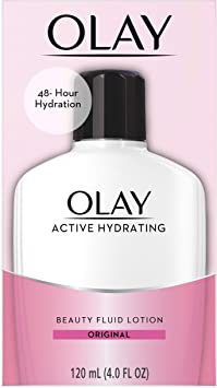 Olay Active Hydrating Beauty Moisturizing Lotion, 120 mL, Packaging may vary