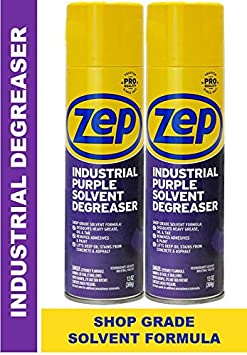 Zep Industrial Purple Degreaser Aerosol 1049848 (Pack of 2) - For hard to reach places like engines, bikes, and corners