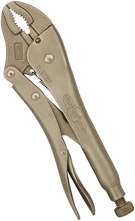 IRWIN Vise-Grip - 10WRC Curved Jaw Locking Pliers with Wire Cutter 250mm (10in)