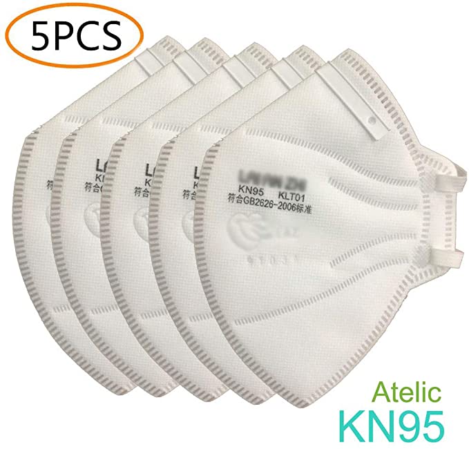 5PCS KN95 KN95 Medical Mask Disposable Face Mask Air Filtration Mask N95 Dust Mask,N95 Reusable Mask Filter, Anti Dust Face Mouth Masks Particulate Mask Personal Health Masks