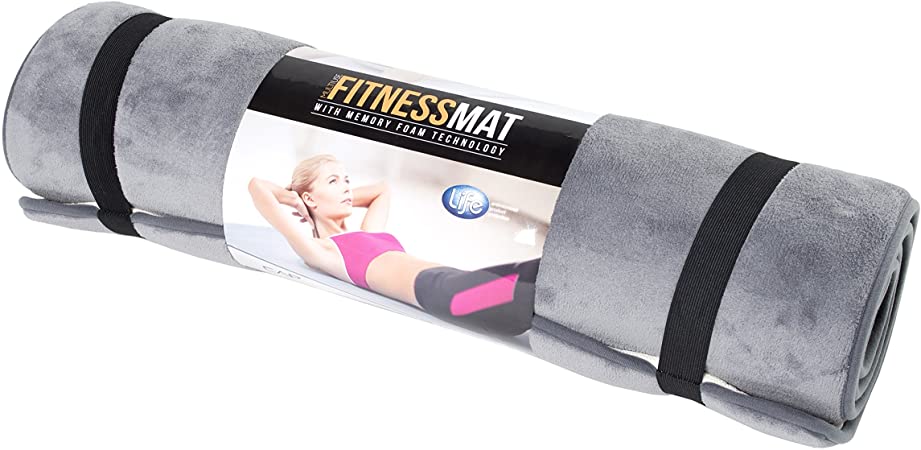 CAP Barbell Multi Use Fitness Mat with Memory Foam Technology, 70 x 30-Inch