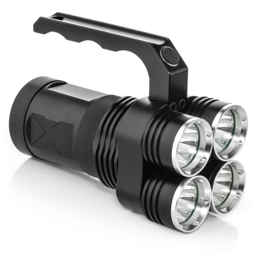3500 Lumen High Power LED Rechargeable Spotlight - Portable and Easy to Carry