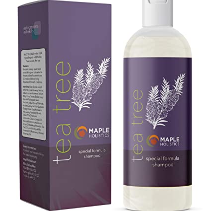 Tea Tree Oil Shampoo Sulfate Free - Natural Tea Tree Shampoo Scalp Exfoliator and Dry Scalp Shampoo for Scalp Care - Daily Clarifying Shampoo for Oily Hair Care Products with Tea Tree Essential Oil