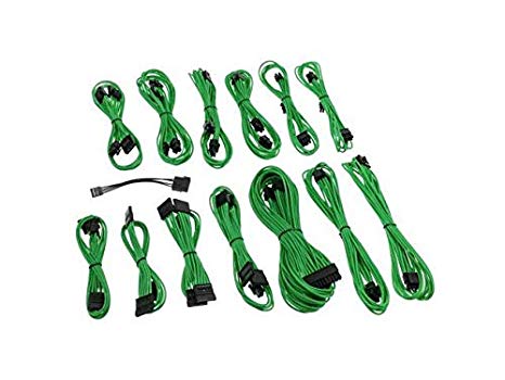 CableMod SE-Series KM3 & XP2 Cable Kit (Green 1)