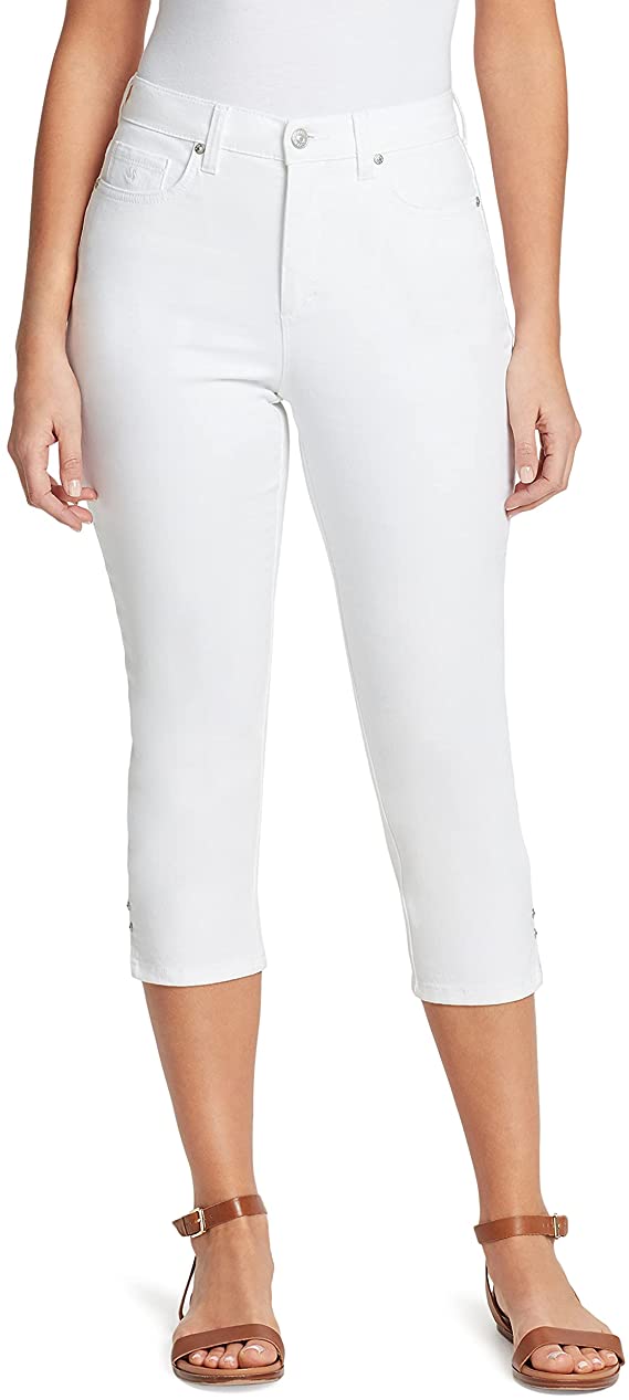 Gloria Vanderbilt Women's Plus Size Amanda Capri Jeans