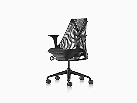 Herman Miller AS1SA2 Sayl Chair, Black Rhythm