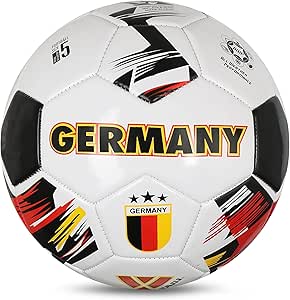 Vizari National Team Soccer Balls | Durable Faux Leather & Rubber, Three Sizes, Nine Countryballs - Elevate Your Play with Iconic Team Representation