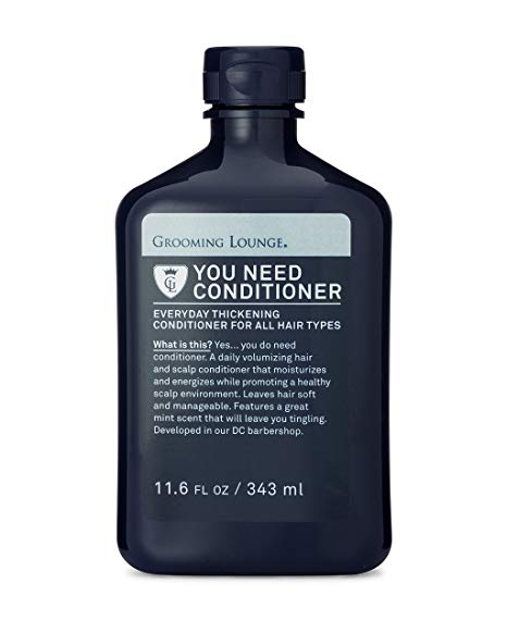Grooming Lounge You Need Conditioner for Men, Peppermint Scent - 11.6 ounce