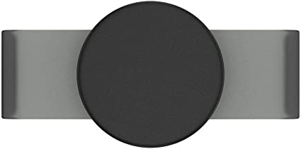 PopSockets PopGrip Slide for iPhone SE, 7 and 8 Apple Silicone Case - Black Haze