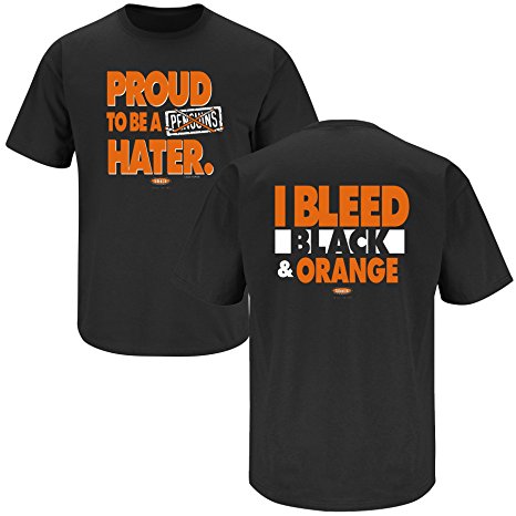 Philadelphia Hockey Fans. Proud to be a Pittsburgh Hater Black T-shirt (S-5X)