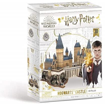 University Games 7565 Harry Potter Hogwarts Castle 3D Puzzle