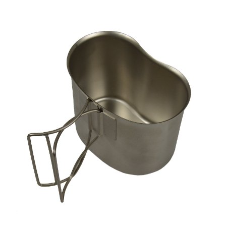 G.I. Type Stainless Steel Canteen Cup