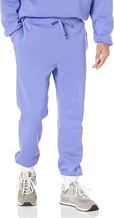 Amazon Essentials Men's Relaxed-Fit Closed-Bottom Sweatpants (Available in Big & Tall)