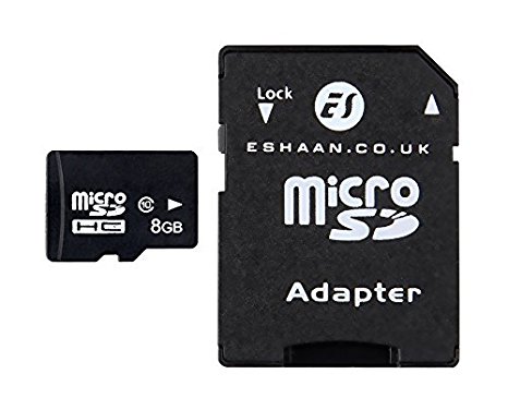 8GB 16GB 32GB Class 10 H2TESTW Pass Class 10 Micro SD SDHC Memory Card With Free SD Adapter (8GB)