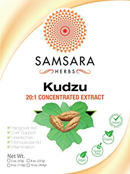 Kudzu Root Extract Powder (2oz / 57g) 20:1 Concentrated Extract