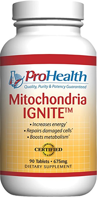 ProHealth Mitochondria Ignite™ with NT Factor® (675 mg, 90 medium Tablets)