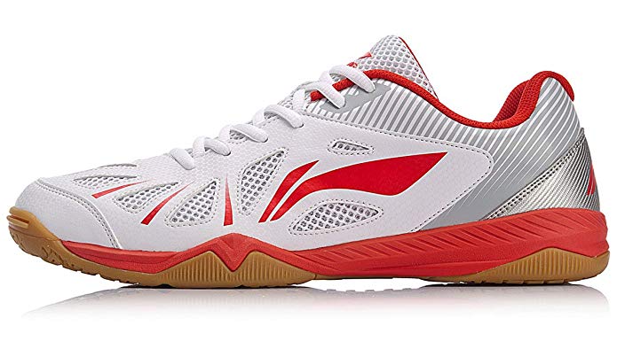 LI-NING Men Whirlwind Table Tennis Shoes National Team Sponsor Wearable Breathable Lining Sports Shoes Sneakers APTM003