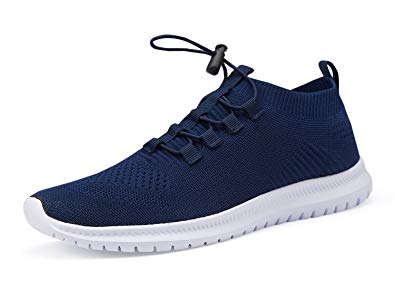 Men and Women Sneakers Lightweight Athletic Casual Walking Shoes Mesh Slip on Shoes