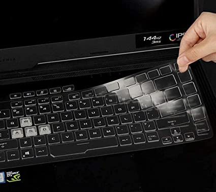 Keyboard Cover Skin for ASUS ROG Strix G15 Gaming Laptop G512LV-ES74 G512LW-ES76 GL531GT-EB76, ASUS ROG Strix G15 G531GV-DB76 G531GT-BI7N6 G532LWS- TPU