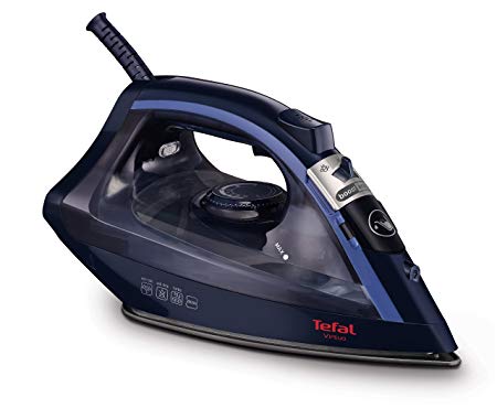 Tefal Virtuo FV1713 Steam Iron, 2000 Watt, Black/Dress Blue