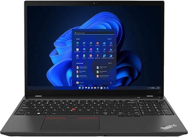 Lenovo ThinkPad T16 Gen 1 2023 Laptop 16" WUXGA IPS Touchscreen 12-Core Intel i7-1260P 32GB RAM 1TB SSD Iris Xe Graphics Thunderbolt 4 Wi-Fi 6E Backlit KB Fingerprint Windows 11 Pro w/ONT 32GB USB