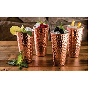 Member's Mark 20 oz. Double-Wall Copper-Plated Tumblers (4 pk.)