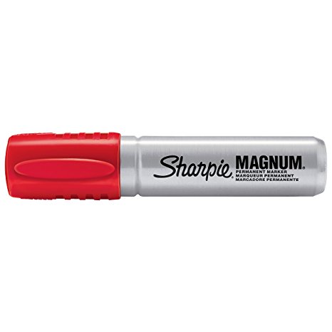 Sharpie 44002 Magnum Permanent Marker, Red