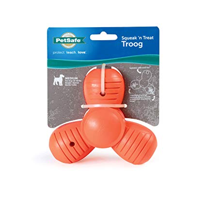 PetSafe Large Sportsmen Squeak 'N' Treat Troog Pet Chew Toy