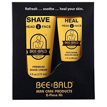 Bee Bald Skin Care Kit, 2 Piece