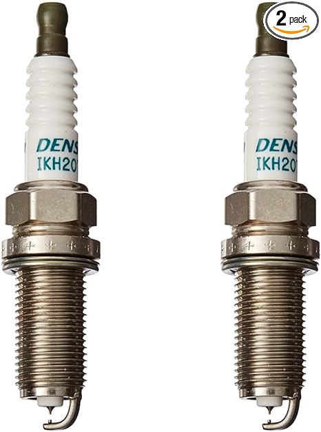 Denso (4704) IKH20TT Iridium TT Spark Plug, (Pack of 2)