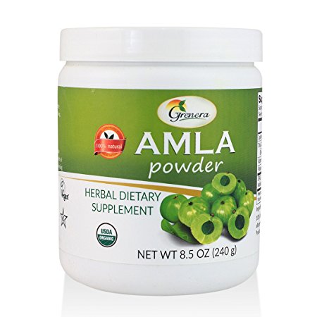 Organic Amla Powder 8.4 Ounce