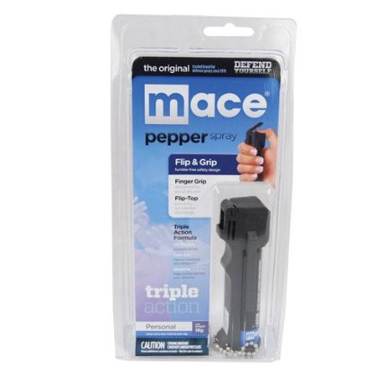 Mace Brand Triple Action Pepper Defense Spray w/ Tear Gas-Personal Model