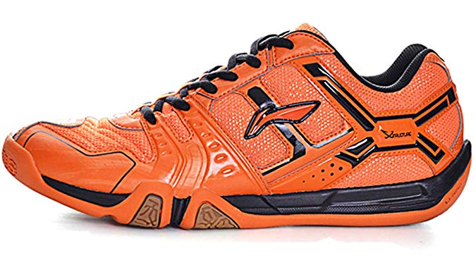 LI-NING Men Saga Lightweight Badminton Shoes Breathable Professional Sport Shoes AYTM085